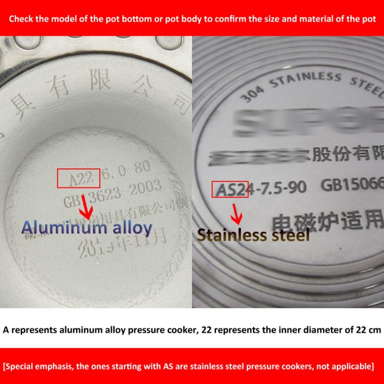 Silicone Sealing Ring/Gasket for Aluminum Pressure Cookers, 16cm, 18cm, 20cm, 22cm, 24cm, 26cm, 28cm, 30cm, 32cm, 34cm, 36cm, 38cm, 40cm, 42cm, 44cm, 46cm