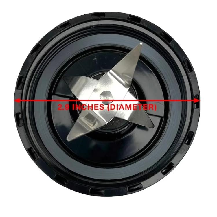 For Oster MyBlend Personal Blender Models BLSTPB-WPK-000 & BLSTPB-WOR-000, Cross Blade Base, Flat Blade Base