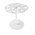 11-Hole Acrylic Wall-Mounted Scissor Barber Tool Storage Display Stand, 1pc, 2pcs