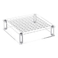 100-Hole Acrylic Paint Brush Holder and Pen Storage Stand, YX176
