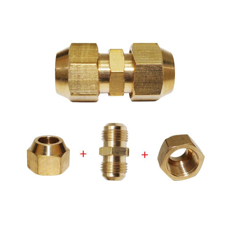 AC Copper Pipe Extension Joint Connector Welding-Free Quick Connector, 6mm, 10mm, 12mm, 16mm, 19mm