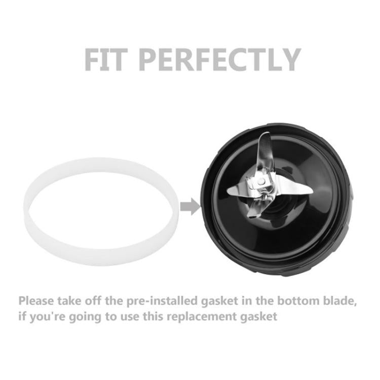 For Ninja BL480/BL482/BL642/BL682/NN102 Blender Accessories, 7-leaf Blade Holder + 2 Sealing Rings + Hook