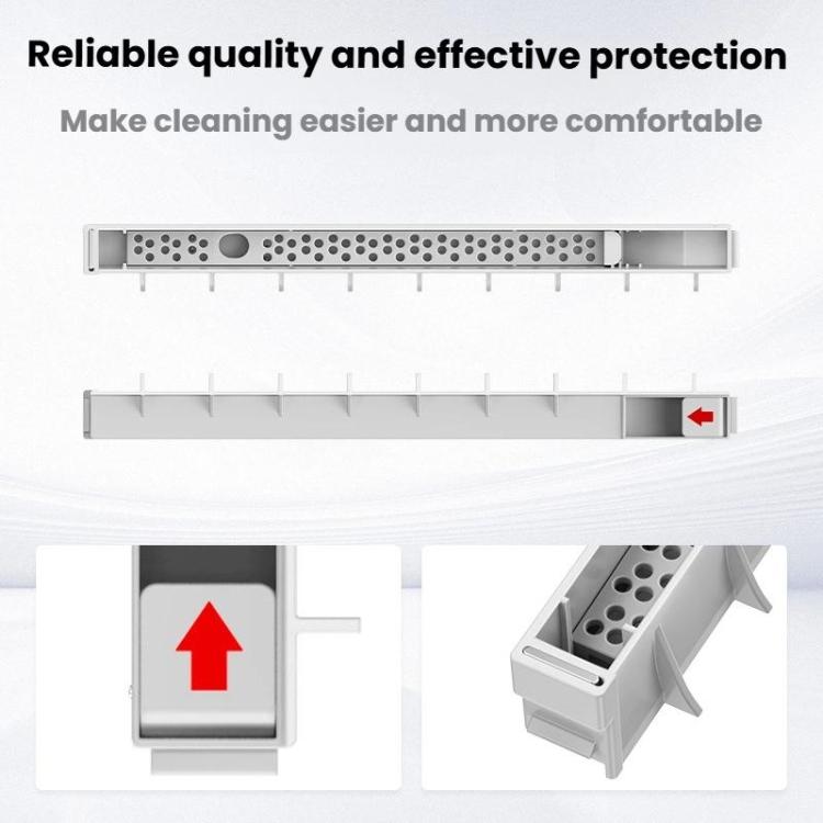 For Ecovacs T80 / X9 / X9 Pro Robot Vacuum Waste Water Tank Drainage Tube