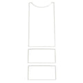 Sofa Mattress Baffle Universal Wall Acrylic Gasket, YX198-1, YX198-2