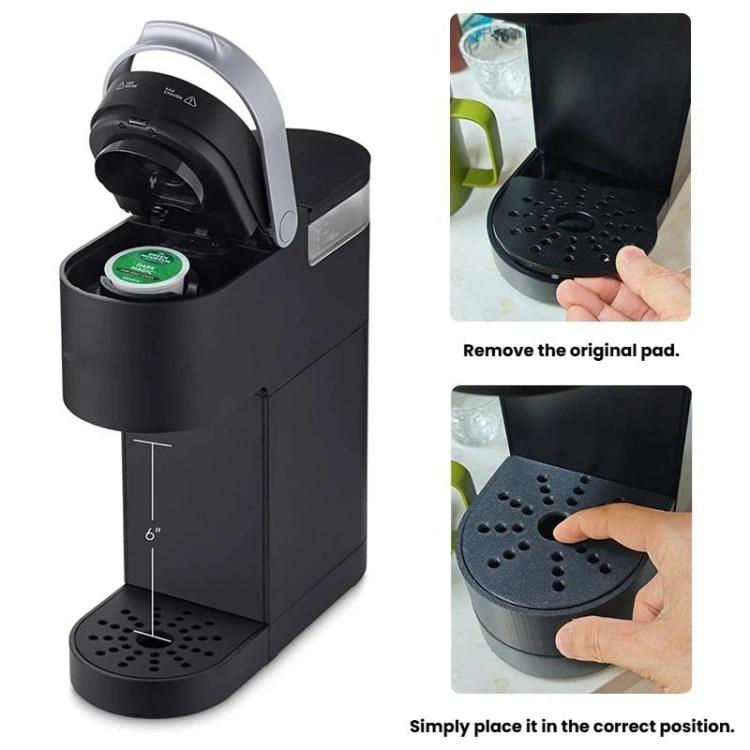 For Keurig K-Mini Coffee Maker Extra Tall Anti-Splash Drip Tray Easy-Install Replacement Part