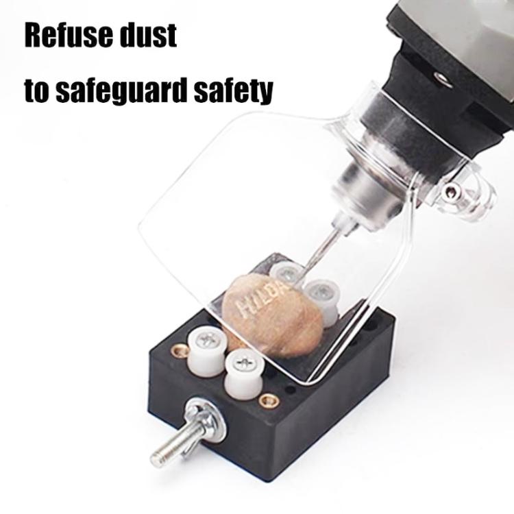 Electric Grinder Engraving Machine Protective Cover Sub Chainsaw Blade Cutting Safety Dust and Splash Protective Cover, Electric Grinder Engraving Machine Cover