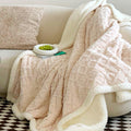 Thick Winter Taffeta Fleece Blanket Coral Fleece Sofa Blanket, 100x150cm, 120x200cm, 150x200cm, 180x200cm, 200x230cm