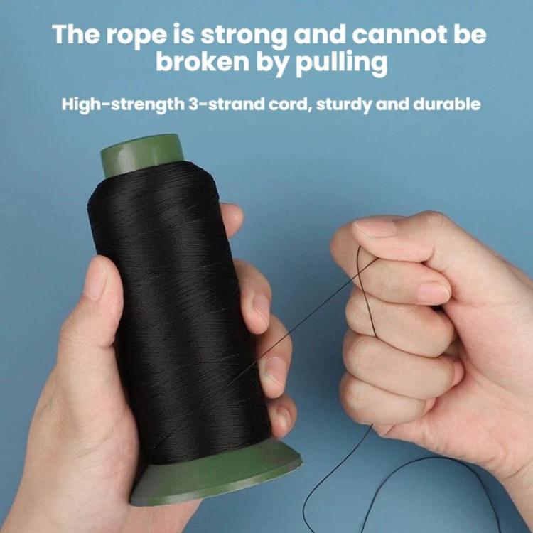 Household Strong Nylon Sewing Thread, 150D3 White, 150D3 Black, 210D3 White, 210D3 Black, 300D3 White, 300D3 Black, 420D3 White, 420D3 Black, 210D3 Navy, 210D3 Pink, 210D3 Red, 210D3 Gray, 420D3 Navy, 420D3 Yellow, 420D3 Gray