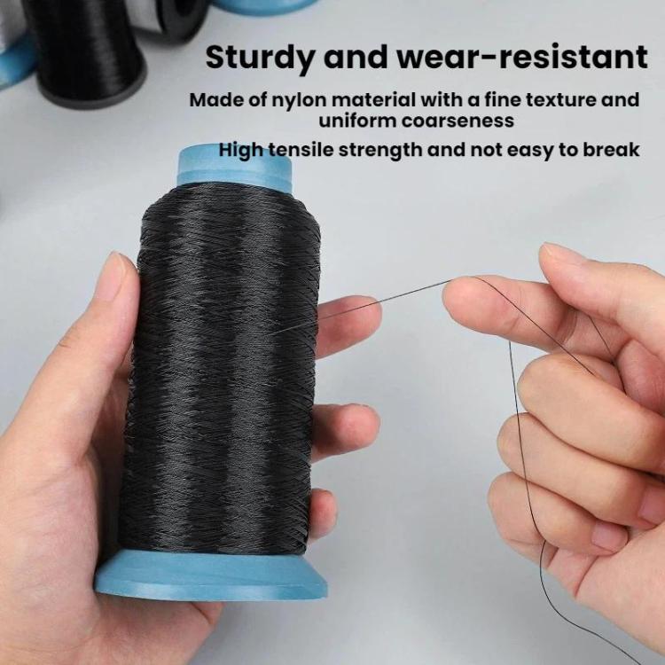 Hand-sewn Nylon Invisible Ultra-fine Filament Thread, Transparent Small Roll 0.25mm, Black Small Roll 0.25mm, Transparent Large Roll 0.10mm, Black Large Roll 0.10mm, Transparent Large Roll 0.15mm, Black Large Roll 0.15mm, Transparent Large Roll 0.2mm  ...