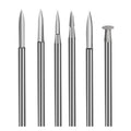 Sword Shape Engraving Sharp Knife Electric Grinder Engraving Line Engraving Drill Bit Tool, 6pcs /Box 3.0mm, 6pcs /Box 2.35mm