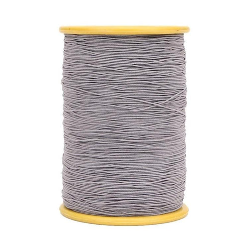 0.45mm Sewing Elastic Cord Rubber Band Core-coated Tag Elastic Thread, White, Gray, Black, Coffee, Navy