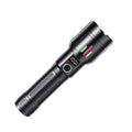 Rechargeable Zoomable High-Power Flashlight Handheld Aluminum Alloy Strong Light Torch