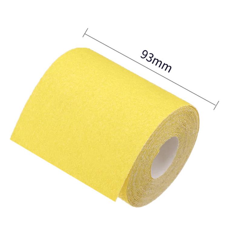 Portable Polishing Pads Flocked Sandpaper Roll For Metal Polishing & Grinding, 40 Mesh, 60 Mesh, 80 Mesh, 120 Mesh, 180 Mesh