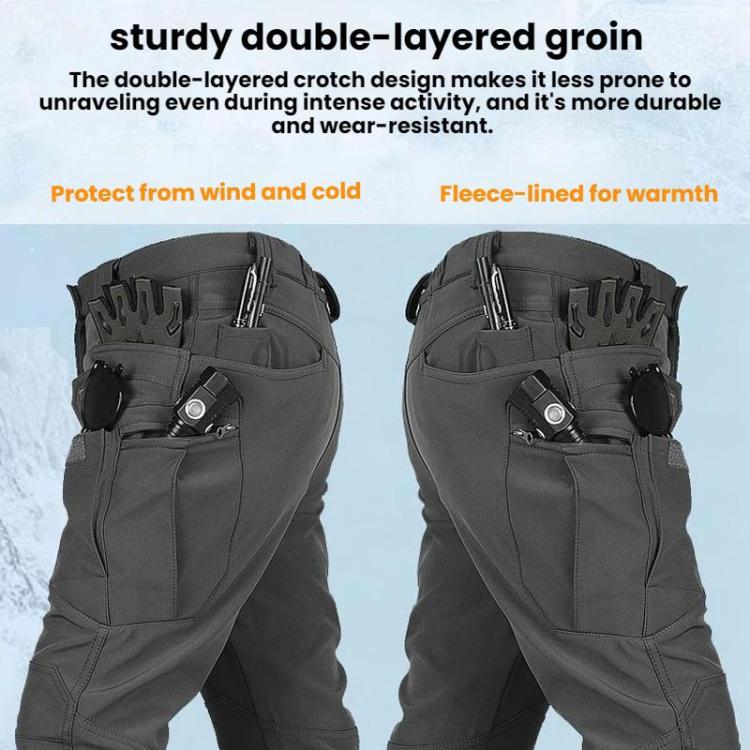 Sharkskin Softshell Fleece-lined Waterproof Windproof Cycling Hiking Suit, L, XL, XXL