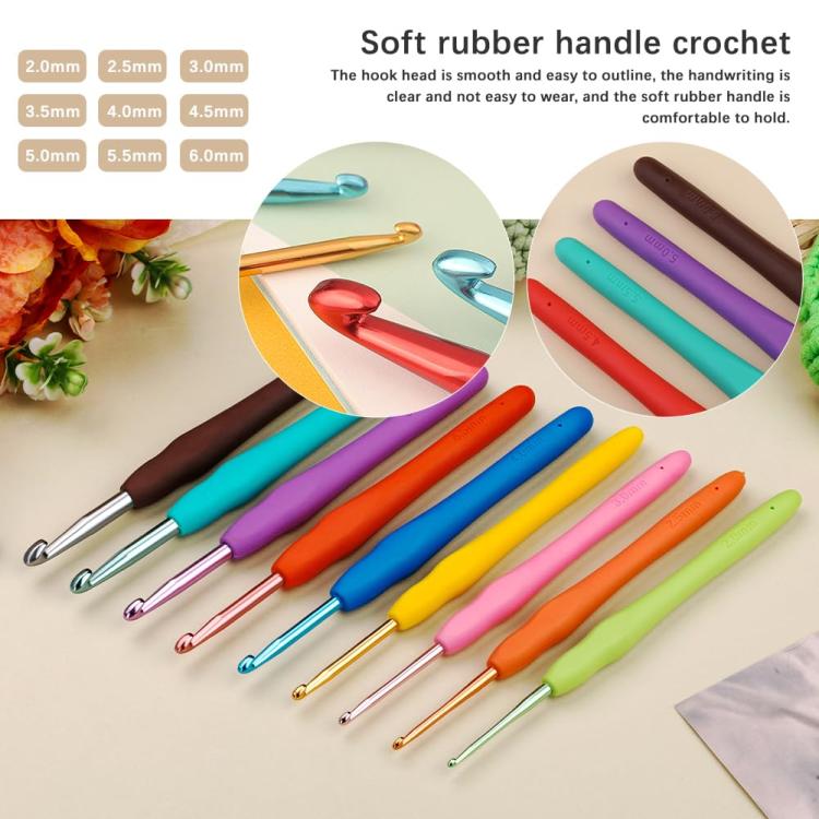 59pcs /Set DIY Crochet Yarn Knitting Tool Kit Set