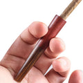 V-Notch Solid Wood Portable Cigarette Holder Smoking Pipe Mini Cigar Mouthpiece