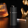 Portable Pocket Ashtray Slide-Out Drawer Mini Metal Lined Leak-Proof Ash Container for Outdoor, Car, Travel