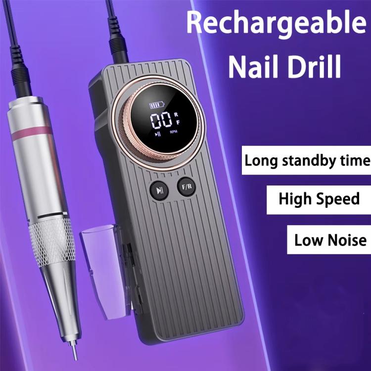 BLUEQUE BQ-108 Portable Rechargeable 35000RPM Nail Grinder For Removal Cuticle Care Nail Shaping