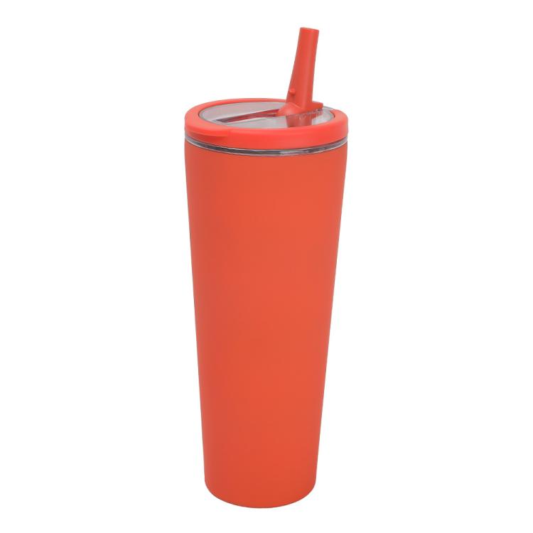 Stainless Steel Vacuum Insulated Cup Sealed Handle Dual-Drink Sports Water Bottle Portable Outdoor Water Cup, 850ml, 710ml