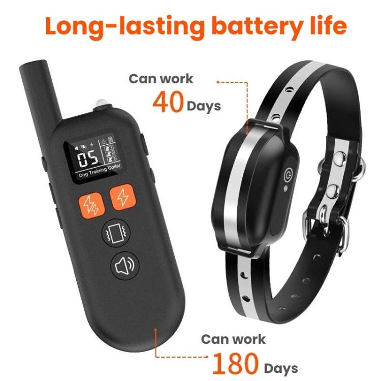 2 in 1 Waterproof Dog Training Collar For Pets