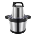 500W 6L Large-Capacity Stainless Steel Meat Grinder Multifunctional Garlic Chopper, EU Plug, UK Plug