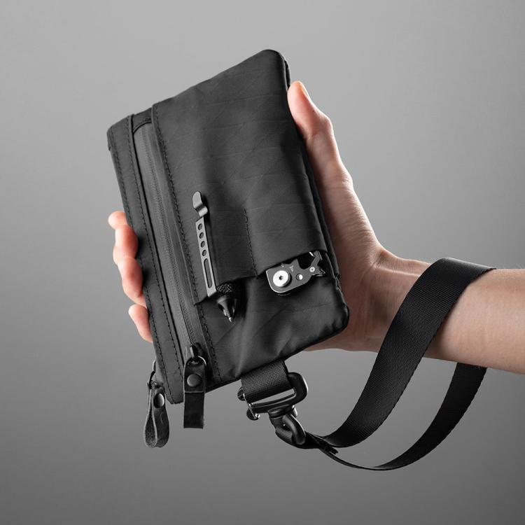 RFID-Blocking Card Wallet XPAC Coin Key Pouch Travel Document Clutch