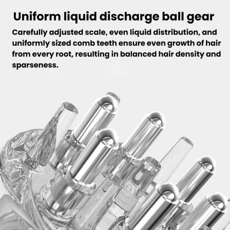 Scalp Medicine Applicator With Roller Massage Comb Hair Growth Serum Applicator