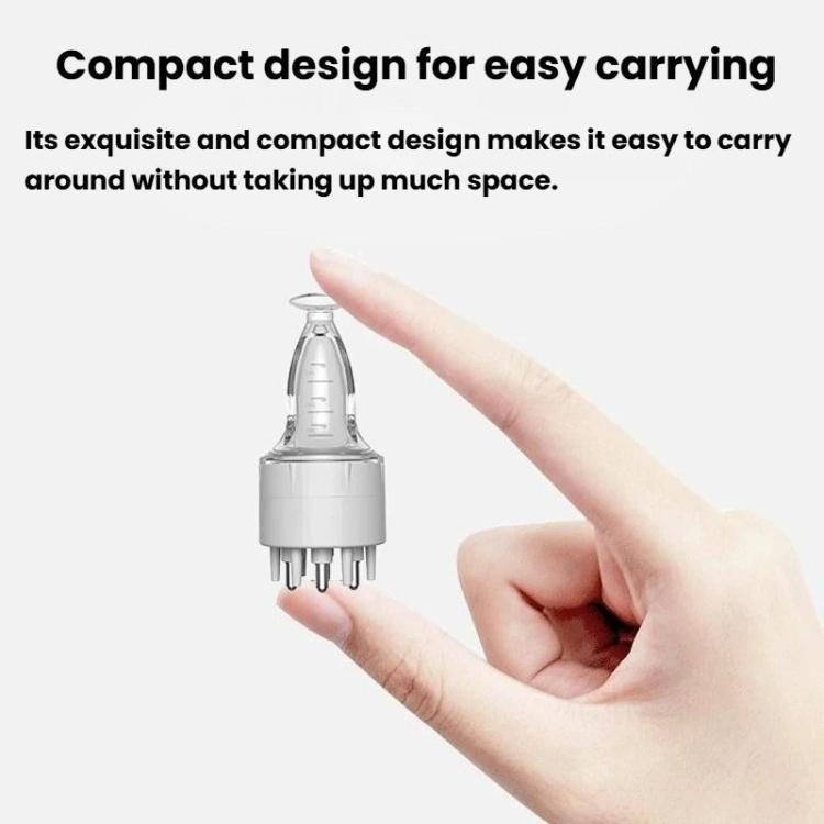 Scalp Medicine Applicator With Roller Massage Comb Hair Growth Serum Applicator