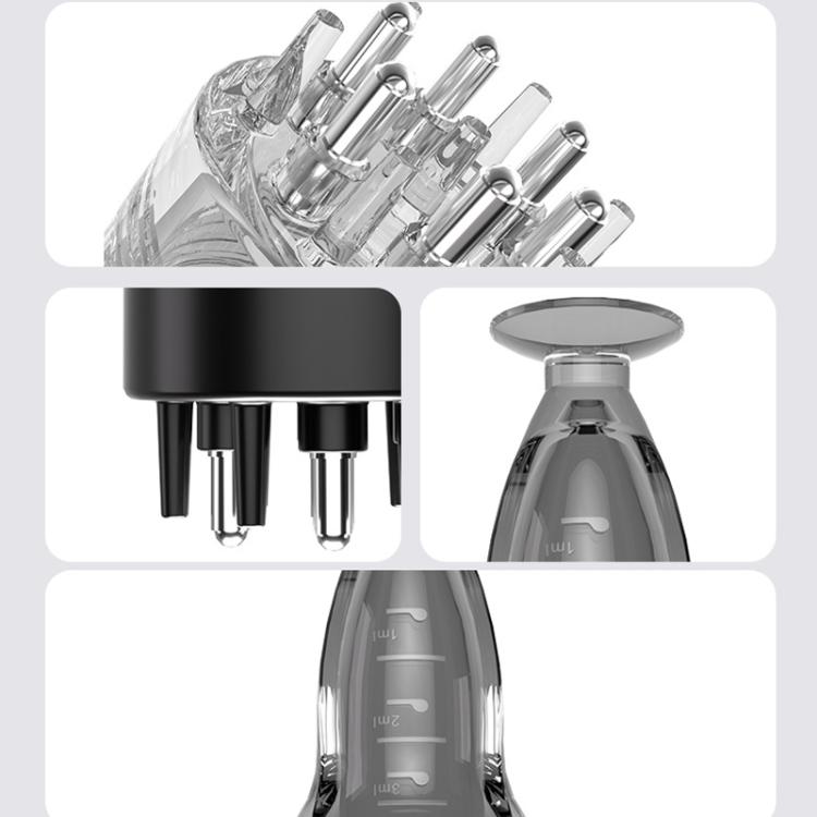 Scalp Medicine Applicator With Roller Massage Comb Hair Growth Serum Applicator