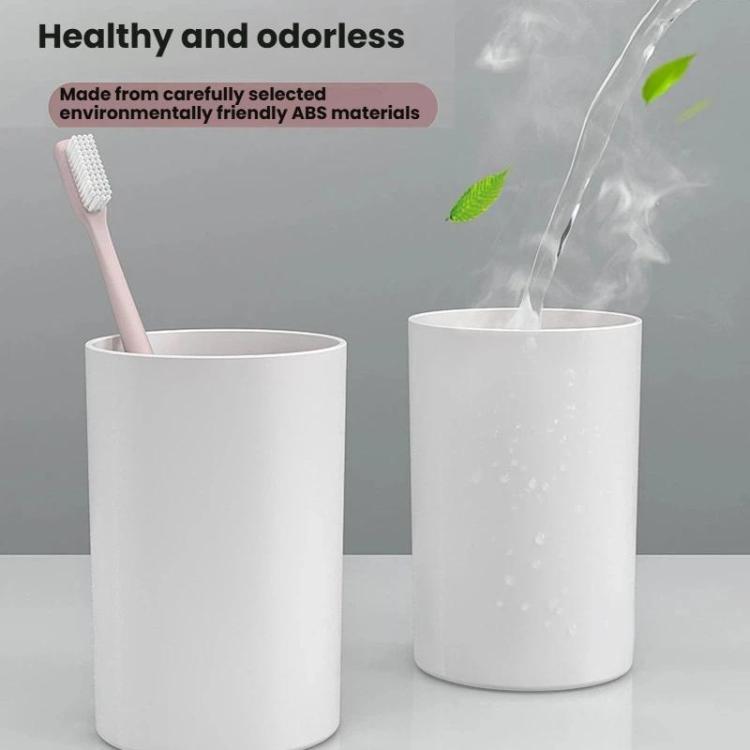 Mengni Bathroom Toothbrush Holder With Dual Toothpaste Dispenser Mouthwash Cup Set, 2 Cups, 3 Cups, 4 Cups, 5 Cups