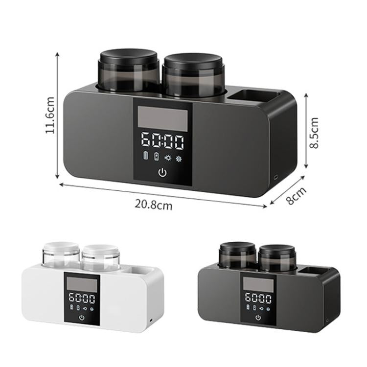 UV Sterilizing Smart Toothbrush Holder With Drying Function Wall-Mounted Mouthwash Cup Set