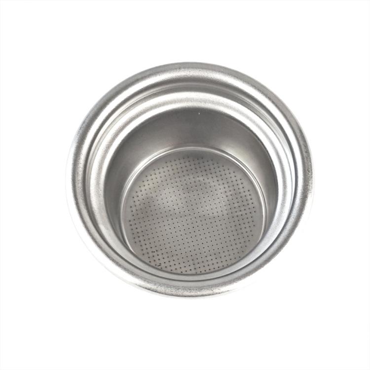58mm 4-Cup Stainless Steel Portafilter Basket Replacement Coffee Handle Filter for Espresso Machines