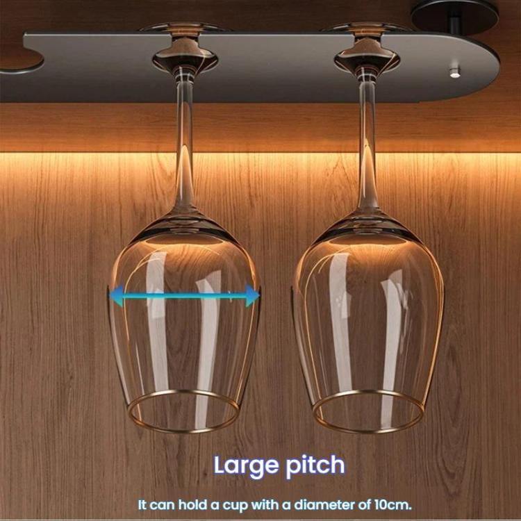Under Cabinet Wine Glass Holder Hanging Rack for Stemware & Champagne Glasses, 2pcs /Pack 2-cup, 3pcs /Pack 2-cup, 1pc 3-cup, 2pcs 3-cup, 3pcs 3-cup, 1pc 4-cup, 2pcs 4-cup, 3pcs 4-cup