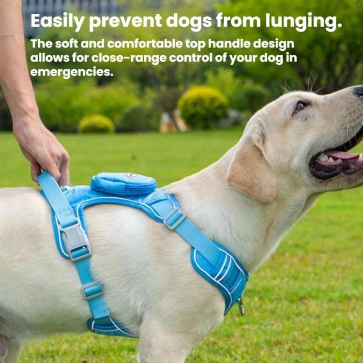Together X9 Pet Anti-Escape Reflective Harness Vest With Backpack, S, M, L, XL