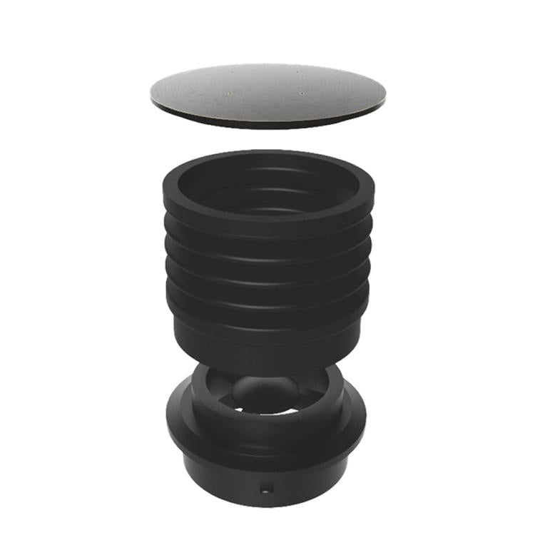 For Baratza Encore Coffee Grinder Blowing Bean Hopper For Grounds Cleaning, Aluminum Lid, Wooden Lid