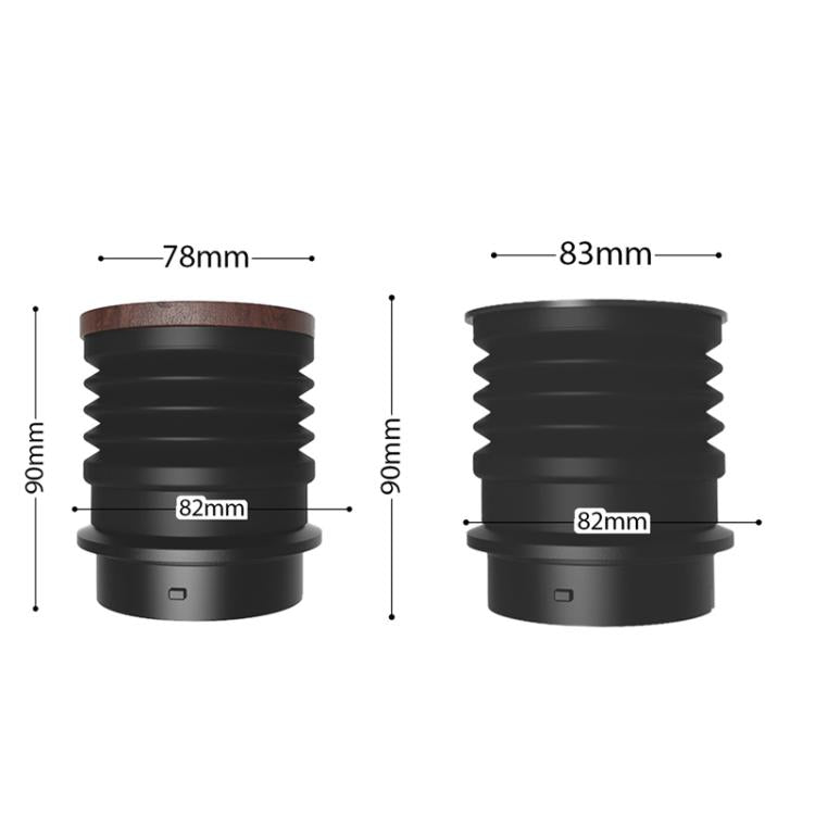 For Baratza Encore Coffee Grinder Blowing Bean Hopper For Grounds Cleaning, Aluminum Lid, Wooden Lid