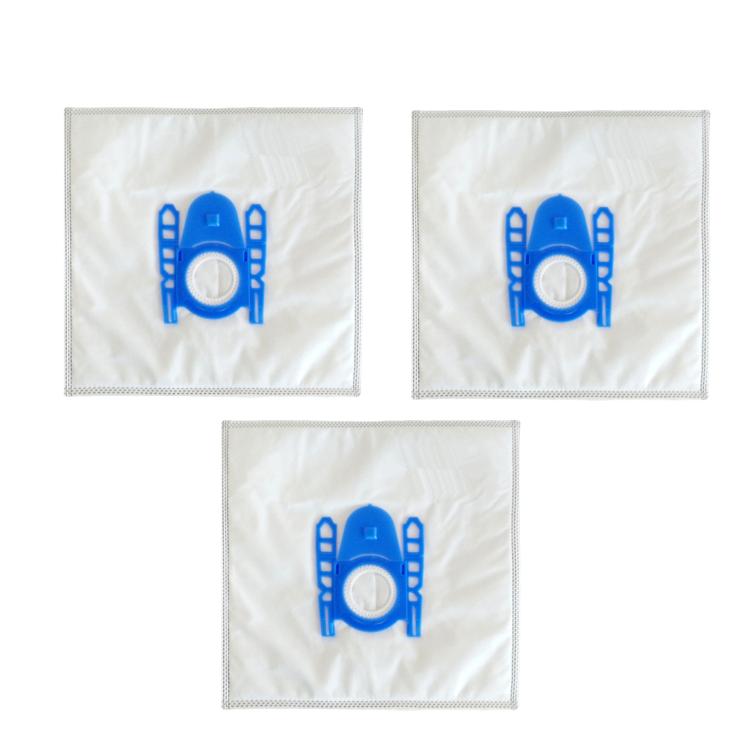 3pcs Vacuum Cleaner Non-Woven Dust Bag, For Bosch TypeG / BSG7 / BSGL / 312E / S62, Dust Bag