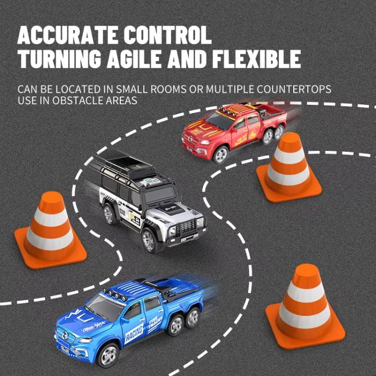1:64 Mini Alloy RC Car With Lights Simulated Car Model Toy, 6601 White, 6601 Green, 5501 Black, 5501 Red, 5501 Blue, 8801 Black, 8801 Red, 8801 Blue, 6601 White With Hanging Box, 6601 Green With Hanging Box, 5501 Black With Hanging Box                 ...
