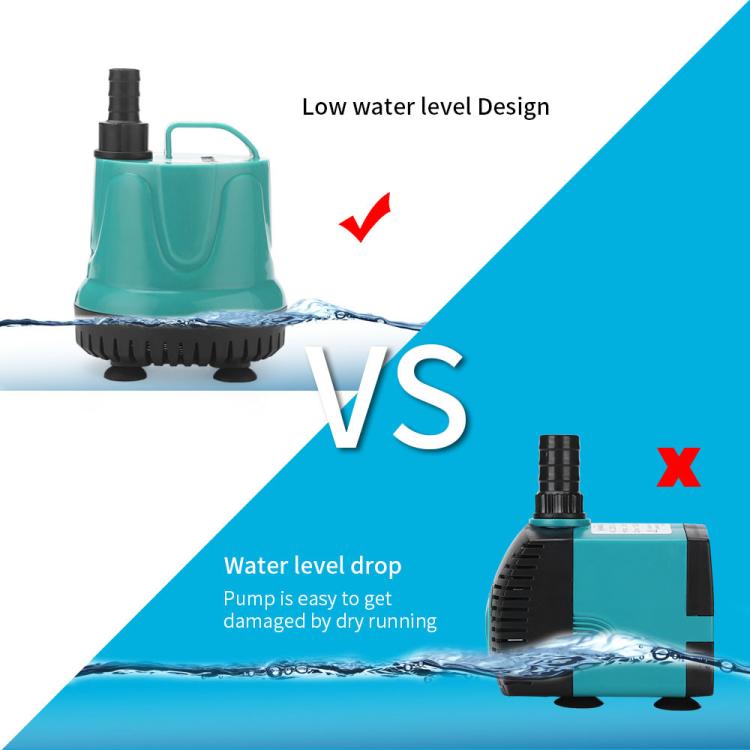 Submersible Aquarium Pump with Bottom Suction for Waste Removal, Water Change and Bottom Filtration, EB-A300 5w, EB-A600 8w, EB-A800 18w, EB-A1000 25w, EB-A1500 40w, EB-A2500 60w, EB-A4000 90w