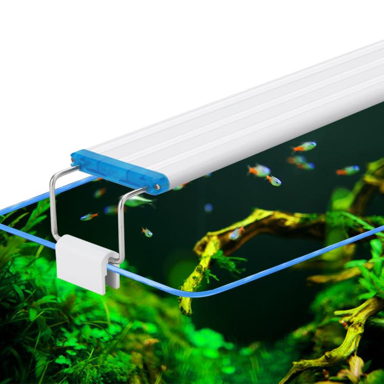 Ultra-Thin Aquarium LED Light With 4 Rows Of 5730 LEDs, 18cm Blue+White Light, 28cm Blue+White Light, 38cm Blue+White Light, 48cm Blue+White Light, 58cm Blue+White Light, 18cm White Light, 28cm White Light, 38cm White Light, 48cm White Light           ...