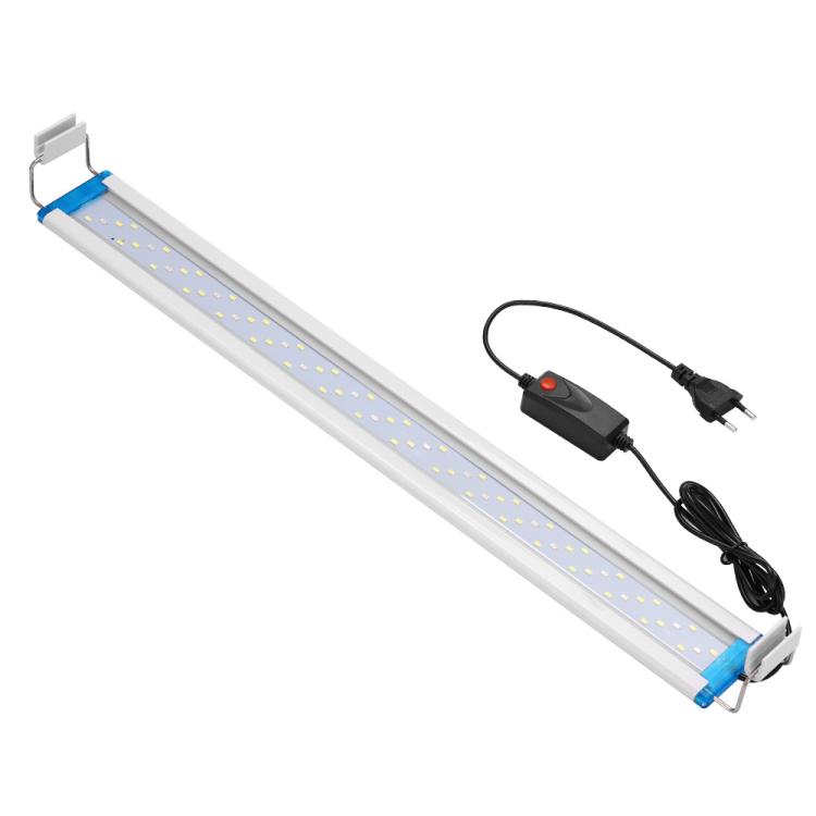 Ultra-Thin Aquarium LED Light With 4 Rows Of 5730 LEDs, 18cm Blue+White Light, 28cm Blue+White Light, 38cm Blue+White Light, 48cm Blue+White Light, 58cm Blue+White Light, 18cm White Light, 28cm White Light, 38cm White Light, 48cm White Light           ...