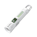 SMILING SHARK SD-5424A Portable Super Bright Digital Display Flashlight With Hook Outdoor Zoomable Telescopic Light, SD-5424A