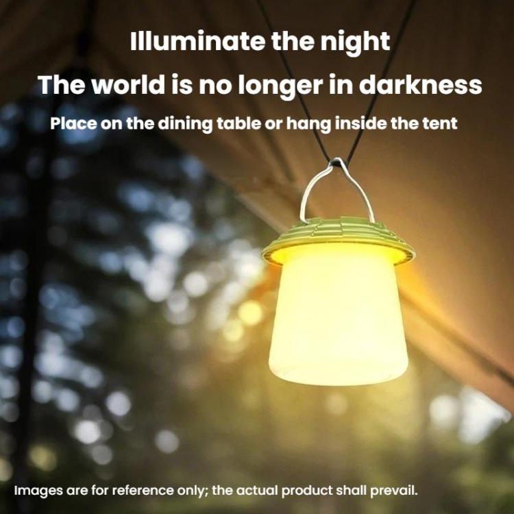SMILING SHARK LY-8339 Outdoor Rechargeable Camping Light Hanging Lamp For Stall Night Market Emergency