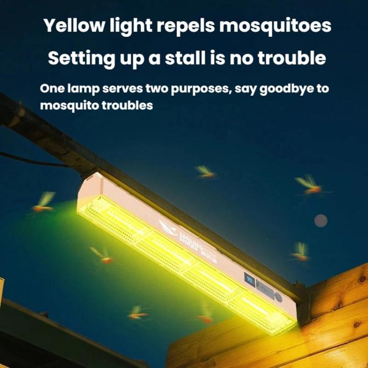 SMILING SHARK LY-8330 Outdoor Rechargeable Magnetic LED Mosquito Repellent Light Emergency Lamp For Market Stall, 3A, 4A, 5A