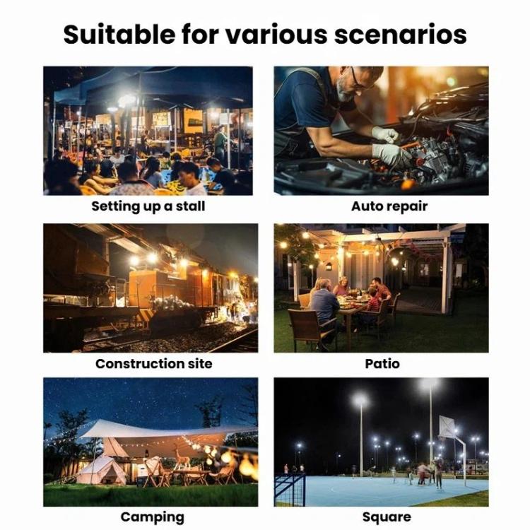 SMILING SHARK LY-8330 Outdoor Rechargeable Magnetic LED Mosquito Repellent Light Emergency Lamp For Market Stall, 3A, 4A, 5A
