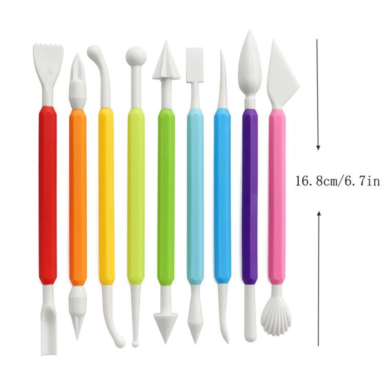 Pottery Tools Clay Sculpting Knife Tweezers Paint Brushes Detail Needles, 25pcs
