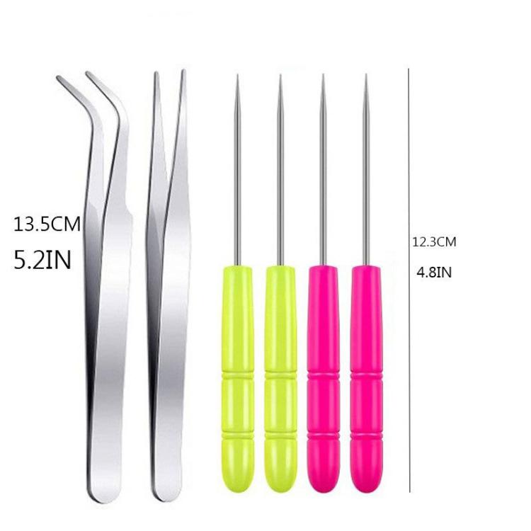Pottery Tools Clay Sculpting Knife Tweezers Paint Brushes Detail Needles, 25pcs