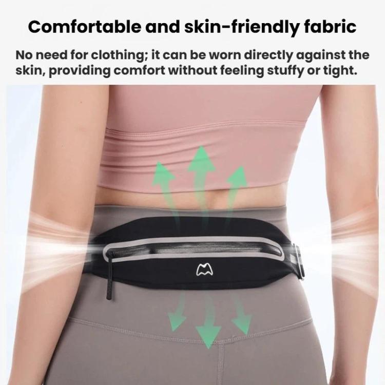 OUDU Lightweight Waterproof Reflective Waist Pack For Men Women Outdoor Portable Phone Bag