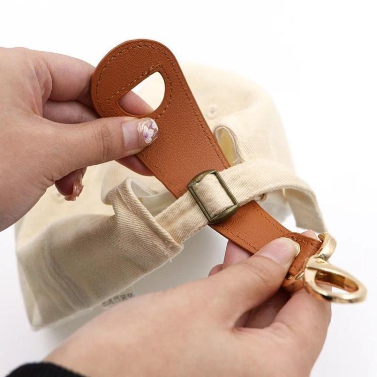 10pcs Leather Hat Clip Luggage Hook Minimalist Hat Anti-Loss Clip
