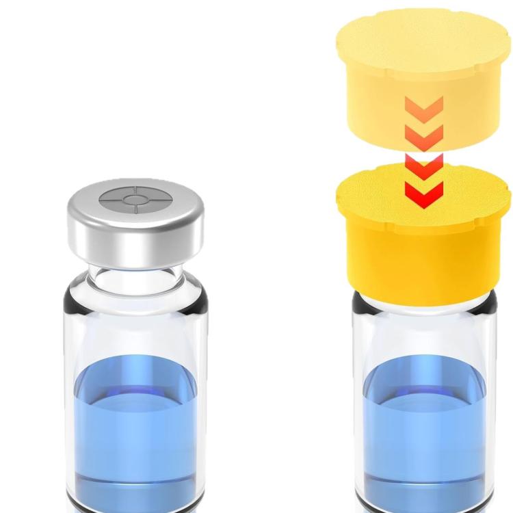 12pcs /Pack Reusable Insulin Bottle Caps Leak-Proof and Dust-Proof Replacement Covers for Diabetes Supplies, Bottle Caps